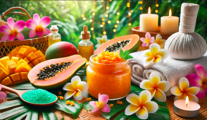 top body scrub brandy