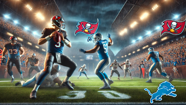 Tampa Bay Buccaneers vs Detroit Lions Match Player Stats